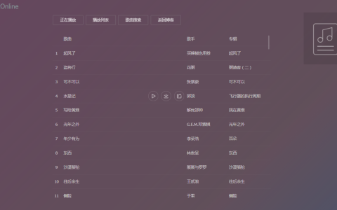 免费无损音乐下载软件工具，高保真高品质无损音乐下载