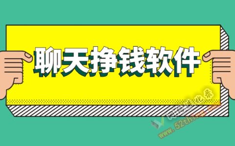 聊天挣钱的软件哪个好？就它了