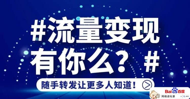 网上的流量变现靠谱吗？这些高招看好了