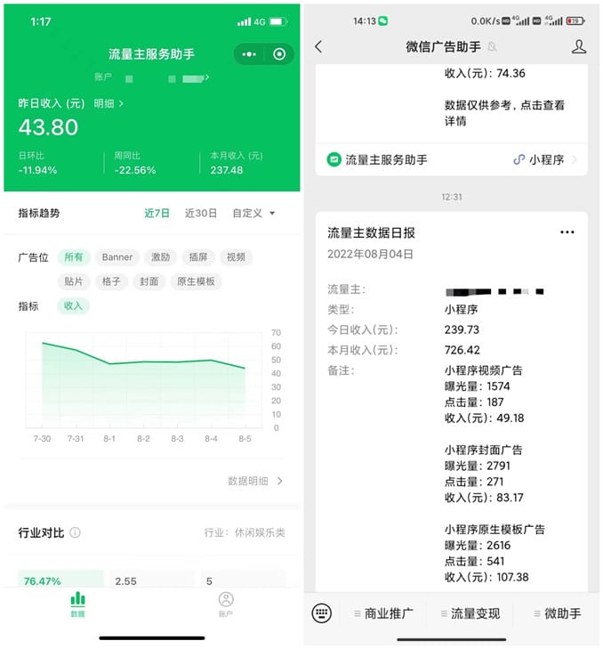 小程序流量主广告点击自助推广平台？看看这个吧